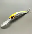 Воблер для троллинга YO-ZURI 110 Crystal minnow Deep diver(F) Япония на щуку, сома, судака
