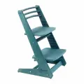 Растущий детский стул Rumbik IQ / для школьника / регулируемый ортопедический, морская волна