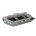 Лодка гребная под мотор Лоцман Стандарт 280, цвет серый, армированный ПВХ