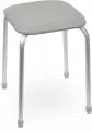 Табурет Ника Классика-3 (квадратное сиденье) Серый Размеры: Высота 460мм Глубина 370мм Ширина 370мм