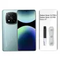 Xiaomi Redmi Note 14 PRO / 14 Pro+ / Poco X7 Защитное стекло изогнутое 3D UV (клей + УФ лампа) для ксиоми сяоми ми 14 про плюс про+ поко х7 прозрачное без рамки glass UV