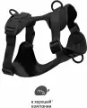 Анатомическая прогулочная шлейка для собак мелких пород IN GOOD COMPANY (S / Дикий Черный)