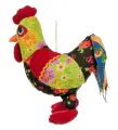 Игрушка лоскутная Петух A1969536 Народные промыслы, Текстиль