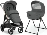 Коляска 2 в 1 Inglesina Aptica Velvet Grey универсальная, люлька, прогулочный блок, подставка, всесезонная