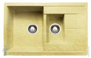 Мойка GRANICOM G-012 (790*495мм), 2 чаши CUBA (сахара)
