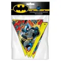 ND Play Гирлянда поздравительная Batman Персонажи флажки 280567, желтый/красный