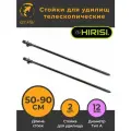 Стойки для удилищ 2 шт (50-90 см) телескопические (BK350) Стойка для карповой ловли карпфишинга, Подставка под сигнализатор