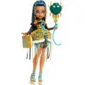 Кукла Mattel Monster High Scary Sweet Клео де Нил с аксессуарами JBG76, золотистый/голубой