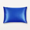 Шелковая наволочка 50х70 см Ayris Silk / 100% натуральный премиальный шелк, цвет королевский синий