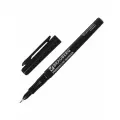 Маркер перманентный BRAUBERG Super Slim, черный, 12шт