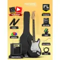 Электрогитара Stratocaster Rocket с комплектом PREMIUM, черная