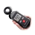 Цифровой люксметр Hti-WT90/66 (EU) (N55208LY) (измеритель освещенности + термометр). Отображение температуры воздуха. Режим записи измерений.