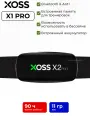 XOSS X2 PRO спортивный нагрудный пульсометр, кардиомонитор, датчик ЧСС, датчик сердечного ритма Bluetooth ANT+ аккумуляторный влагостойкий с памятью для плавания
