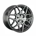 Литые диски LS wheels 785 7x16 4x100 ET40 dia 73,1 GMF (цвет: серый+полировка)