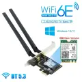 Беспроводной адаптер Wi-Fi 6E AX210 Bluetooth 5.3 для ПК
