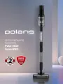 Пылесос вертикальный беспроводной Polaris PVCS 4010 FusionPRO с функцией влажной уборки / Графитовый