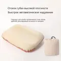 Подушка самонадувающаяся 46x32x10 cм, премиум / Подушка туристическая-Detherz