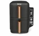 Аэрофритюрница Ninja Double Stack XL SL400EUCP 9,5 л 2470 Вт, черный/медь