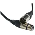 Кабель Rockdale XLR (m) - XLR (f) OFC, длина 15 м, 1 шт., черный