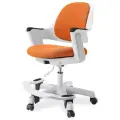 Эргономичное подростковое кресло Falto Synif Robo SY-1101 (оранжевое, каркас белый)