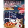 Влажный корм для кошек Japan Premium Pet краб и тунец 12 шт х 68г