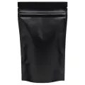 Пакет дой-пак металлизированный черный матовый 240*330 мм.-100 штук.