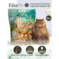 Наполнитель для кошачьего туалета впитывающий ELITECAT Chrysolite Crystal Green Tea с ароматом зеленого чая, силикагель, 7.6л