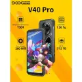Смартфон Doogee Doogee V40 Pro 36 ГБ(16 + 20)/512 ГБ, Dual nano SIM, Dimensity 7300,200 МП AI камера,8680 мАч , серебро