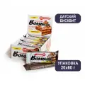 BombBar протеиновый батончик 60 г, 20шт (Датский бисквит) без сахара