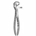 Щипцы для удаления зубов №22 длина 15.4см для моляров нижней челюсти