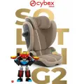 Cybex Solution G2 i-Fix Автокресло 3-12 лет промокомплект, Almond Beige PLUS