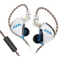 Наушники CCA C12 синие с микрофоном