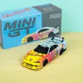 Машинка MINIGT #743 1:64 Nissan LB-Super Silhouette S15 SILVIA LB KUMA Die-cast Alloy Model Collection Toy Children Gifts