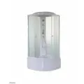 Душевая кабина Parly Effect 100х100 EF1021 стекло матовое, профиль белый