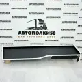 Стол полка на торпеду грузового автомобиля SITRAK C7H (широкая кабина) экокожа Черная с белым кантом