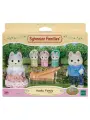 Sylvanian Families Набор Семья Хаски, 5 фигурок