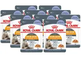 ROYAL CANIN HAIR & SKIN CARE для взрослых кошек для здоровья кожи и шерсти в желе пауч 85 гр 85 гр х 10 шт