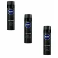 Nivea Пена для бритья Ultra с активным углём 200мл , 3 уп