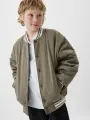 Бомбер Sela, размер 122, светлый хаки