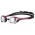 Очки для плавания Arena Cobra Ultra Swipe Mirror Professional, серо-бордовые