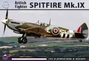 Склеиваемая пластиковая модель Английский истребитель Супермарин «Спитфайр» Mk.IX. Масштаб 1:48