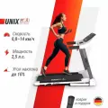 Беговая дорожка UNIX Fit ST-630R White, беговое полотно 122x42.5 см, 8 плоских эластомеров UNIXFIT