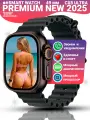 Умные часы Smart Watch Ultra Premium Edition, 2.2″ IPS экран, звонки, уведомления, мониторинг здоровья, черный