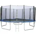 Батут с защитной сеткой и лестницей, 457.5х85 см, ARIZONE (для детей старше 14 лет) (80-150500)