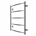 Полотенцесушитель водяной EL-TERM (Эл-Терм) грас 500х700 боковое подключение 500 мм, нержавеющая сталь, гарантия 10 ЛЕТ