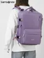 Рюкзак Samsonite 2025, холст, Оксфорд, 20л, унисекс, светло-фиолетовый