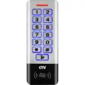 Контроллер-считыватель CTV KR20EM с кодонаборной панелью для считывания кодов бесконтактных идентификаторов формата EM-MARI управления одним исполнительным устройствам. 10-0000529