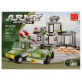 Конструктор блочный Аусини 'ARMY GUARD WAR', 424 детали, для детей 6+, пластик