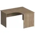 Стол письменный Комфорт эргономичный правый, 140*120*75 шамони темный