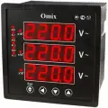 Вольтметр трехфазный щитовой с 3 релейными выходами Omix P99-V3-3-3K (P99-VX-3-0.5-3K)